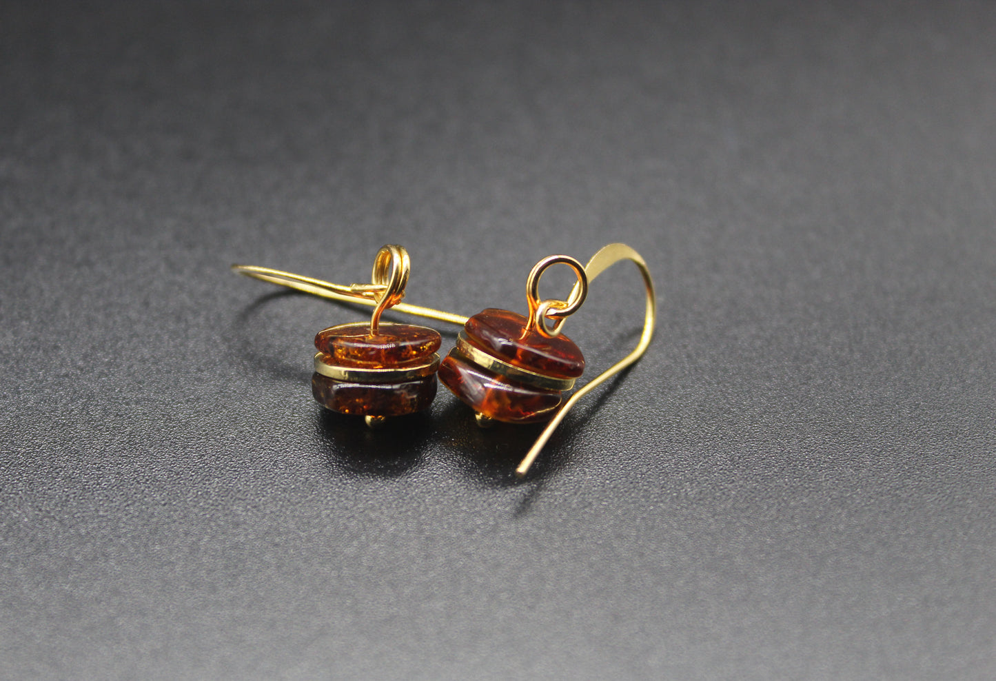 Natural Amber Earrings