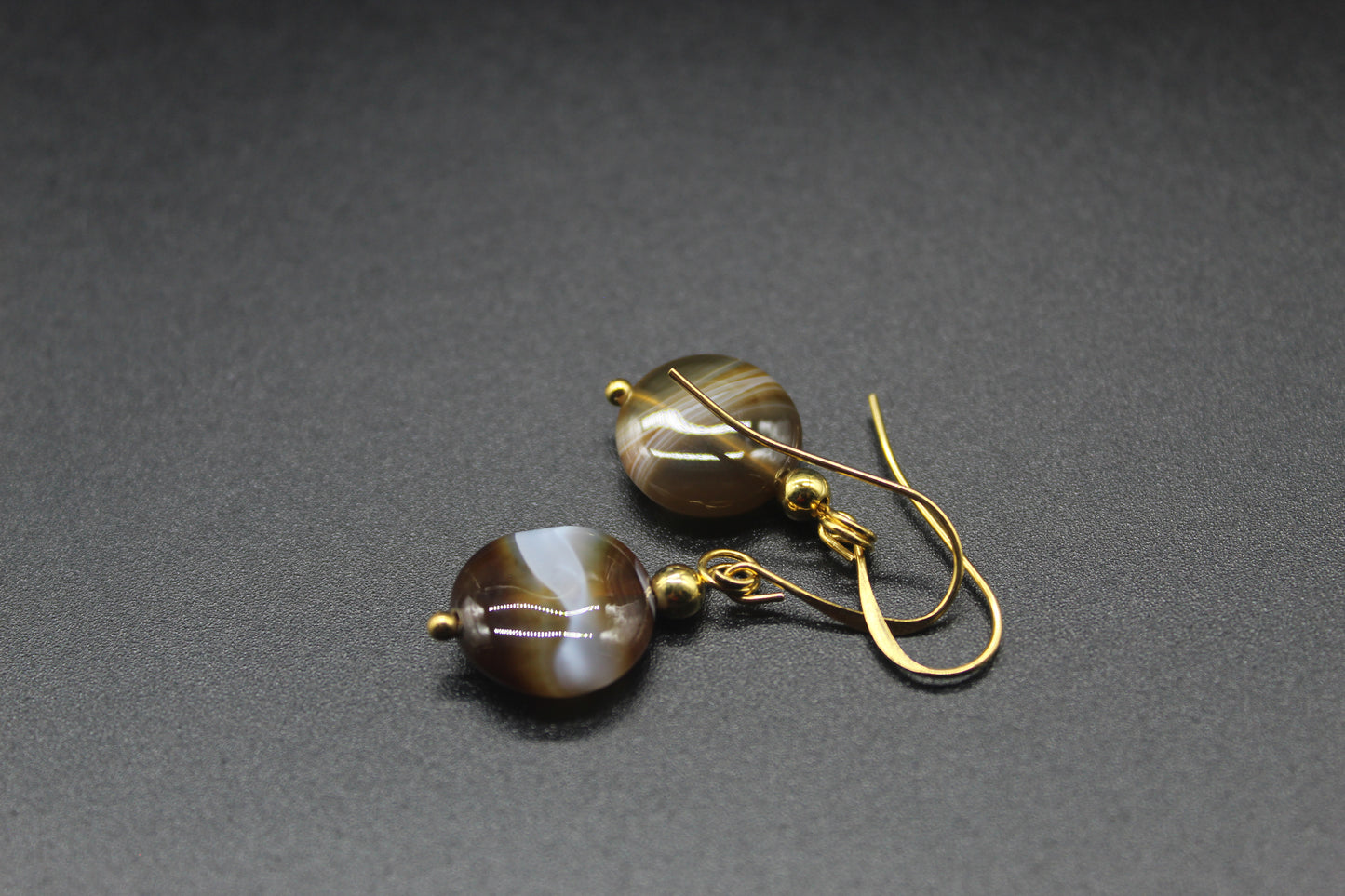 Natural Agate Earrings